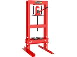 Pressa Da Officina Wiltec 6T, 300 Mm, Pressa Idraulica In Acciaio, Pressa A Telaio, Pressa A Cuscinetto Per Pressatura, Stampaggio, Formatura
