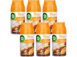6X Air Wick Freshmatic Sweet Mandarin Confezione Di Ricarica Da 250 Ml | Deodorante Per Ambienti Al Profumo Di Mandarini Succosi