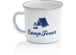 Tazza Smaltata Campfeuer | Tazza Smaltata Da 350 Ml | Tazza Da Caffè Per Campeggio, Outdoor