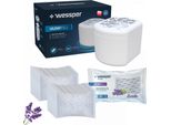 19X Sacchetto Di Ricarica Per Deumidificatore Wessper Moisture Killer Lavanda - Granuli In 250 G - Previene Muffa, Muffa, Cattivi Odori, Macchie Di Muffa - Deumidificatore Per Ambienti