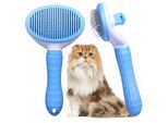 Spazzola Per Cani, Spazzola Per Gatti, Spazzole Per Animali Domestici, Spazzola Per Animali Domestici Con Rimozione Dei Peli Per Capelli Lunghi E Corti, Per Pulire I Peli Di Animali Domestici Dalla Spazzola Con Un Solo Pulsante
