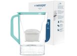 Wessper D3 Slim Future Flow 2,7 Litri Con Filtro Aquamax In Menta