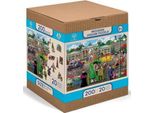 Puzzle In Legno Wooden City Pariser Platz In Berlin 2In1, 200 Pezzi Eco