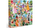 Eeboo Puzzle Quadrato Giardino Dei Poeti 1000 Pezzi