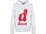 Felpa Diesel "Ginnout "" - A08690-0HAYT - Bianco- Taglia: M(Eu)"