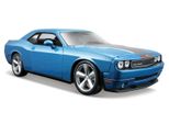 Maisto - Dodge Challenger SRT8 Del 2008, Blu Metallizzato, 1:24