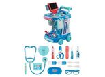 Carrello Medico Con Defibrillatore Bavytoy