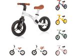 Chipolino Balance Bike Zig Zag 12 Pollici, Sella Regolabile In Altezza Pneumatici Eva Da 3 Anni Bianco