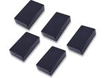 Zyyini Set Di Scatole Impermeabili Nere 5 Pezzi 10 X 6 X 2,5 Cm