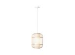 Brilliant Bones Pendelleuchte Ø 30 Cm - E27-Fassung, Dimmbar, NatüRliche Materialien, Natur/Weiß, Ohne Leuchtmittel - Ideal FüR Esszimmer & Wohnzimmer