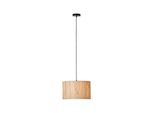 Brilliant Lampe, Wimea Pendelleuchte 35Cm Natur, 1X A60, E27, 52W, Kabel KüRzbar / In Der HöHe Einstellbar