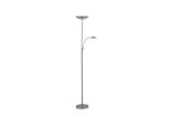 Brilliant Lampe Rosanna Led Deckenfluter Lesearm Eisen 1X 18W Led Integriert, (1650Lm, 3000K) Fluter Und Lesearm üBer Drehdimmer Einstellbar