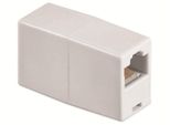 Goobay Isdn Adapter RJ45 Buchse Auf RJ45 Buchse Weiß (Bulk)