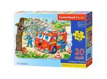 Castorland Puzzle Pompieri Maxi 20 Pezzi