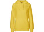 Neutral O83101 | Felpa Con Cappuccio Da Donna / Maglia Con Cappuccio / 100% Cotone Equosolidale - Colore: Giallo - Taglia: Xl