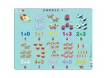 Larsen Puzzle Di Addizioni Con Immagini 20 Pezzi