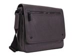 Leonhard Heyden Borsa A Tracolla Laptop Bag Con Scomparto Per Laptop Cult Messenger Bag Horizontal Grey Grigio