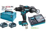 Makita Xgt HP001GM201 - Trapano/Avvitatore A Batteria - 2 Velocità - Chiave Autocentrante 13 Mm - 140 N-M