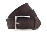 Mustang Pelle Cintura 40Mm Leather Belt W90 Dark Brown Marrone
