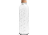 Carry Trinkflasche 1L Flower Of Life , Klar
