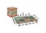 Wooden City Puzzle In Legno Victorian Street 2In1, 400 Pezzi Eco
