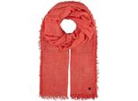 Fraas Sciarpa Polyester Stola Orange Arancione