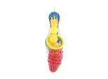 Gioco Di Lancio Teddies Croce Di Plastica Con Cerchi + Tazze Con Palline In Rete