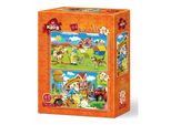 Art Puzzle Puzzle Del Contadino Felice 24+35 Pezzi