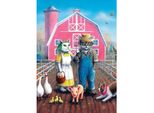 Art Puzzle Puzzle Cat Farmers 260 Pezzi