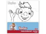 Efko Puzzle "Paint It Yourself"" Hurvinek - Quadrato 9 Pezzi"