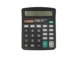 D.Rect 2210 Calcolatrice Tascabile Per Ufficio Calcolatrice Semplice A Doppia Alimentazione (Solare E A Batteria) 12 Cifre