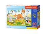 Castorland Puzzle Carriola Piccola Maxi 40 Pezzi