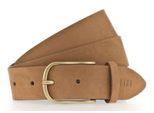 Mustang Pelle Cintura Original Belt W110 Cognac Marrone Chiaro