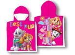 Paw Patrol Girls Poncho Da Bagno Con Cappuccio 50 X 100 Cm