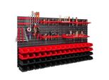 60 Scatole Impilabili Portautensili Scaffale A Muro Scaffale Per Officina Parete Portautensili 156X78Cm Sistema Di Stoccaggio Scaffale Per Stoccaggio Alla Rinfusa Scatole Di Stoccaggio Aperte Pannelli A Muro Extra Resistenti Scaffale Scaffale Per Officina Espandibile Scaffale Di Stoccaggio