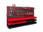 39 Cassette Impilabili Portautensili Scaffale A Muro Scaffale Per Officina Parete Portautensili 156X78Cm Sistema Di Stoccaggio Scaffale Per Stoccaggio Alla Rinfusa Scaffale Aperto Pannelli A Muro Extra Resistenti Scaffale Espandibile Scaffale Per Officina Scaffale Di Stoccaggio