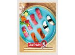 Vianmo Insegna In Legno 40X30 Cm Japan Asien Fisch Sushi Gerichte Alge