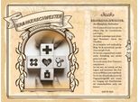 Vianmo Insegna In Legno 30X40 Cm Krankenschwester Kraft Trost Mut