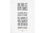 Vianmo Insegna In Legno 40X30 Cm Wohnung Hier Kein Chaos