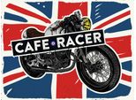 Vianmo Insegna In Legno 30X40 Cm Motorcycle Cafe Racer Motorrad Uk