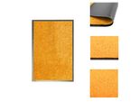 Vidaxl Zerbino Lavabile Arancione 40X60 Cm - Zerbini