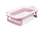 Chipolino Vasca Da Bagno Pieghevole Corallo Con Termometro - Rosa