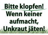 Vianmo Insegna In Legno 12X18 Cm Keiner Aufmacht Unkraut JäTen