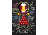 Vianmo Insegna In Legno 18X12 Cm Sports Bar Free Wifi Free Beer