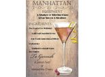 Vianmo Insegna In Legno 18X12 Cm Manhattan Equipment Ingredients