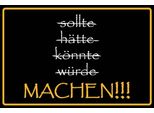 Vianmo Insegna In Legno 12X18 Cm Sollte HäTte KöNnte WüRde Machen