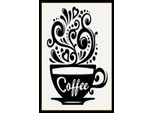 Vianmo Insegna In Legno 18X12 Cm Coffee