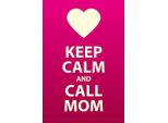Vianmo Insegna In Legno 18X12 Cm Keep Calm And Call Mom Geschenk