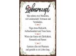 Vianmo Insegna In Legno 18X12 Cm Liebesman Nehme 2 Menschen