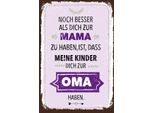 Vianmo Insegna In Legno 18X12 Cm Mama Oma Noch Besser Dich Haben
